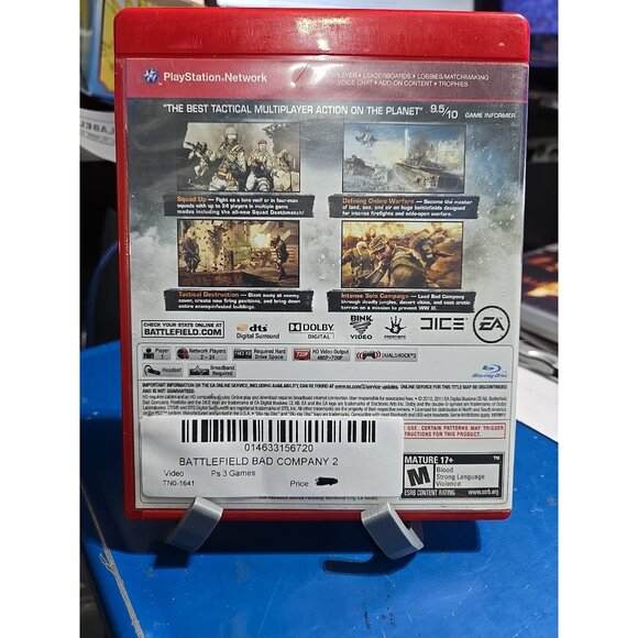 Battlefield: Bad Company 2 -- Greatest Hits Sony PlayStation 3, 2011 CIB TESTED - Picture 2 of 4
